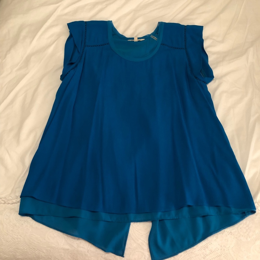 Rebecca Taylor split back blouse